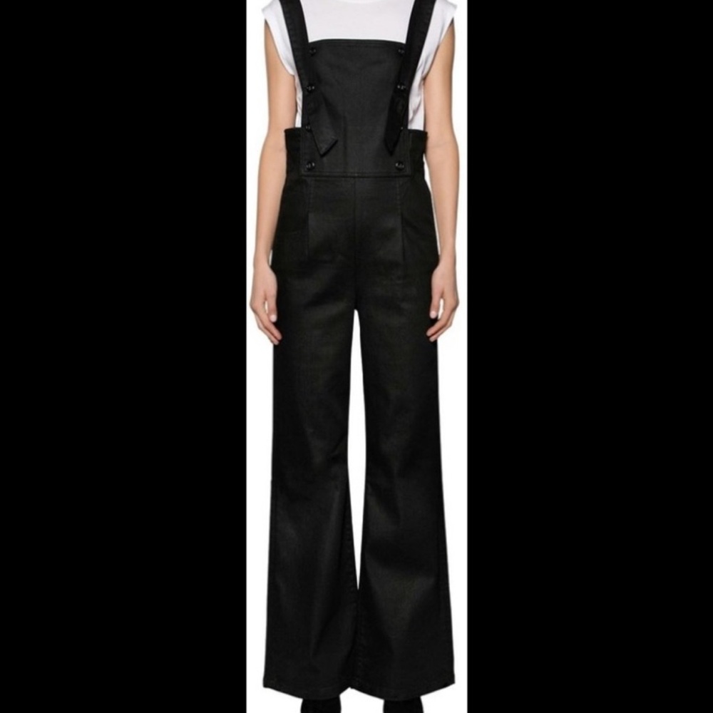 Frame Denim Black Jumpsuit